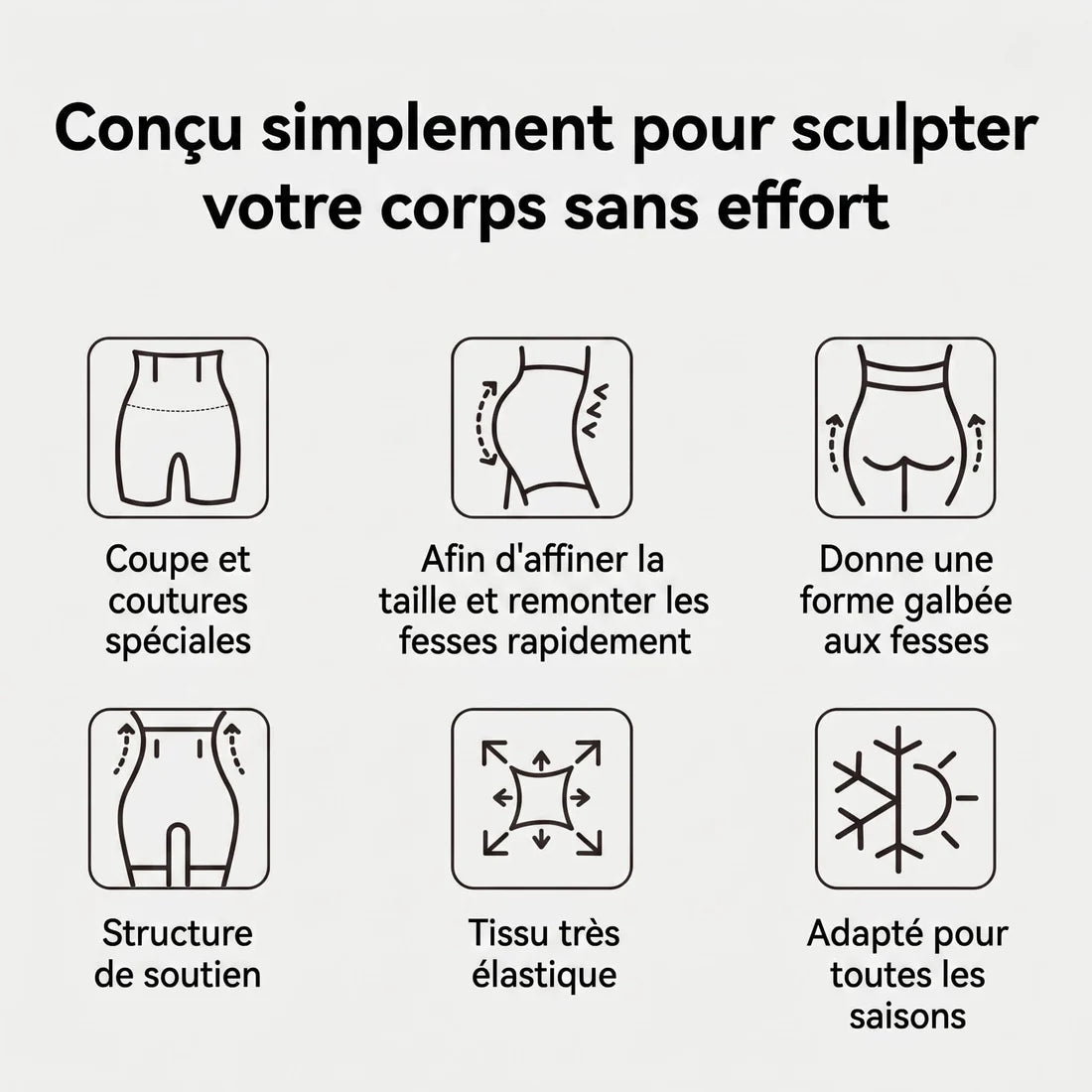 ShapeUp™ Invisible sous les vêtements