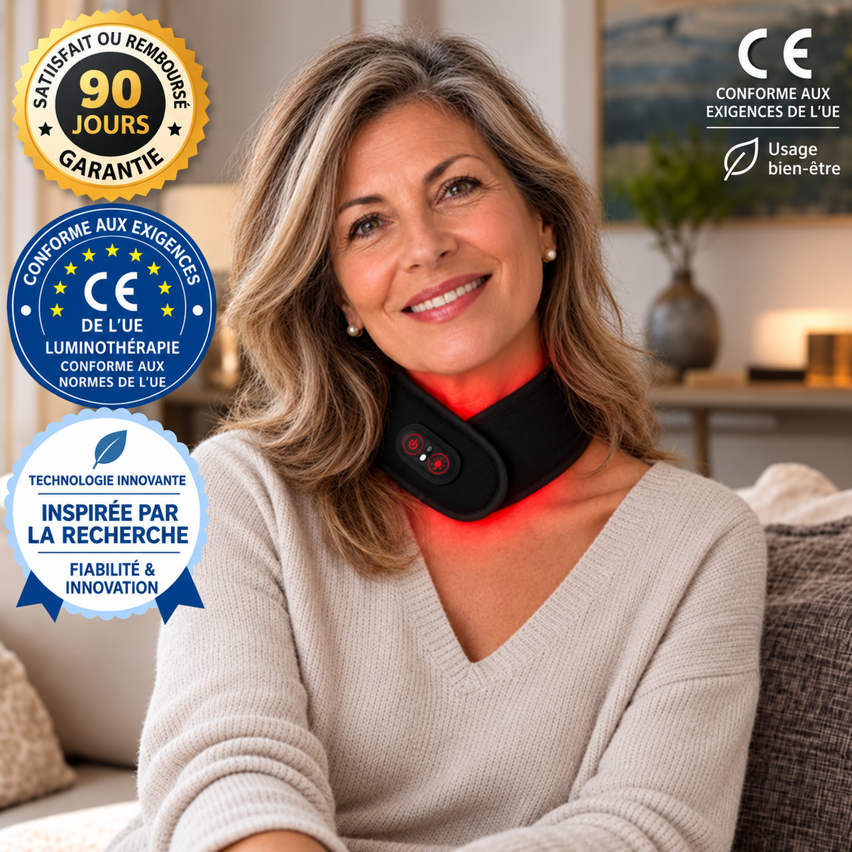 Luxeon – Thérapie par lumière rouge Pro