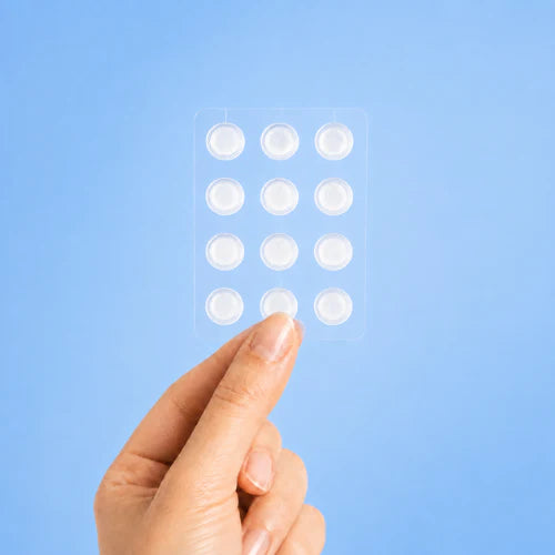 Patchs anti-acné (12 pièces)