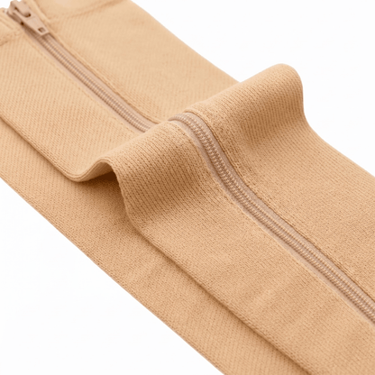 Chaussettes de compression graduée avec fermeture éclair unisexes - Luxeon™