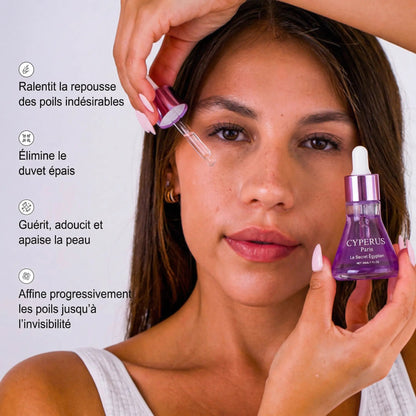 Sérum Anti-Repousse 100% Naturel - Fini de se cacher à cause de ses poils