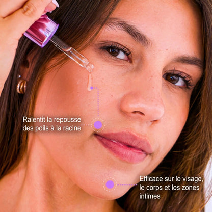Sérum Anti-Repousse 100% Naturel - Fini de se cacher à cause de ses poils
