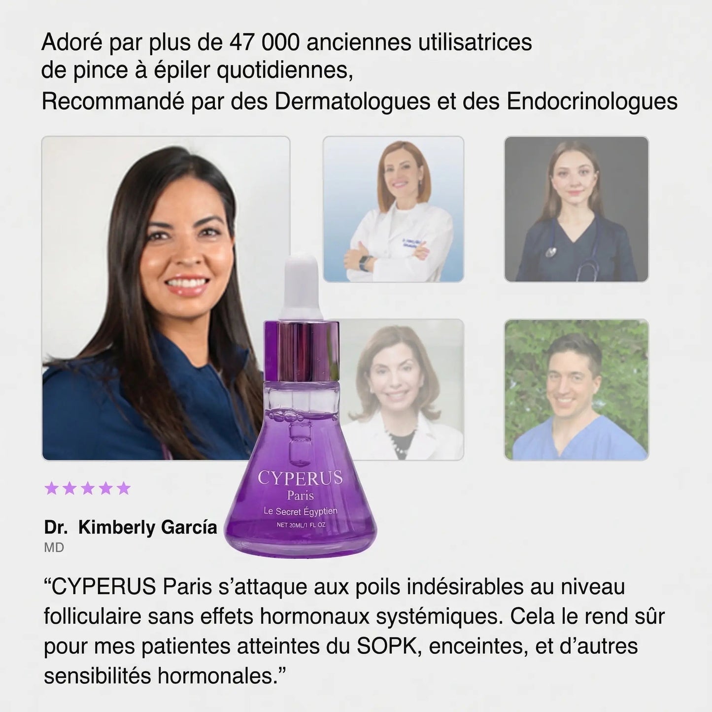Sérum Anti-Repousse 100% Naturel - Fini de se cacher à cause de ses poils