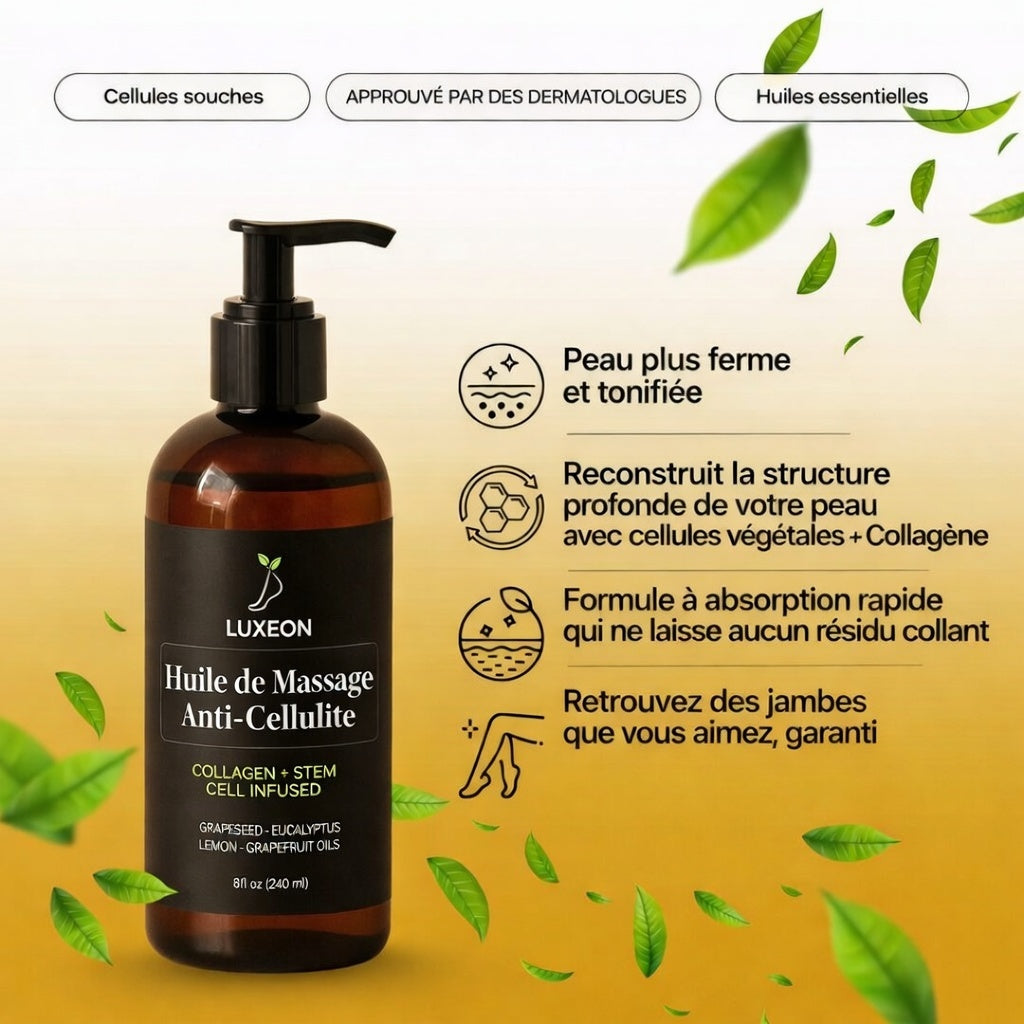 Huile de Massage Anti-Cellulite